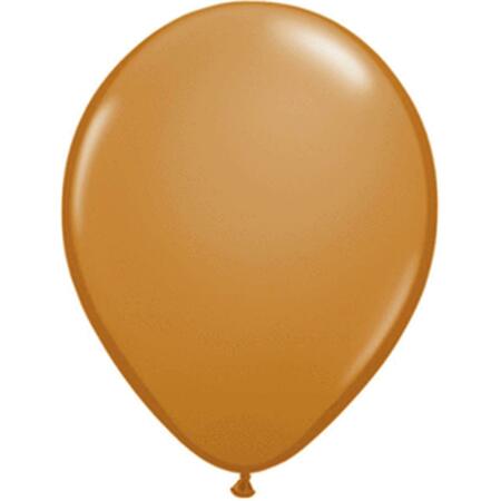 PIONEER 11 in. Mocha Latex Balloon 10863